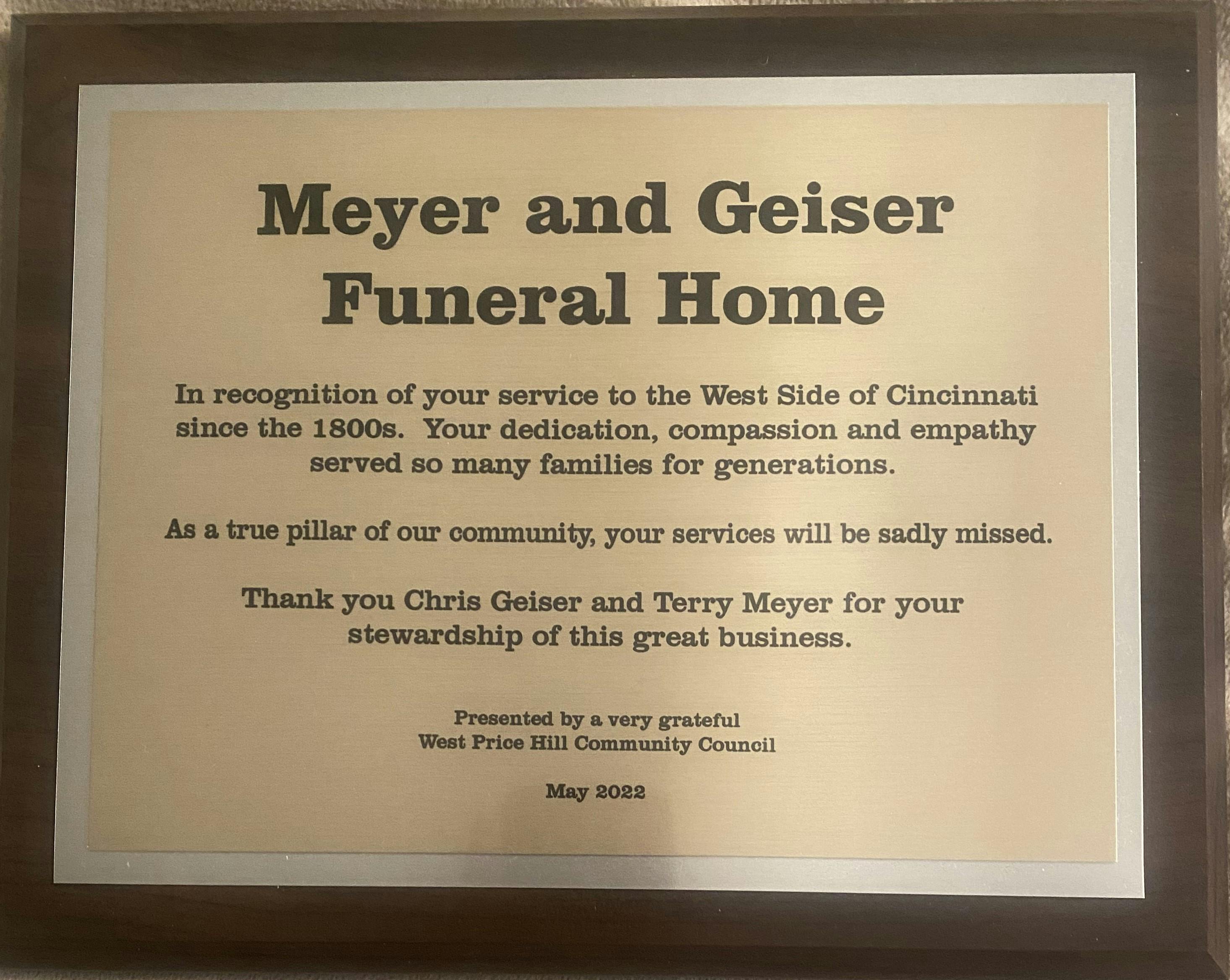 Geise Funeral Home: Paying Tribute To Our Dearest